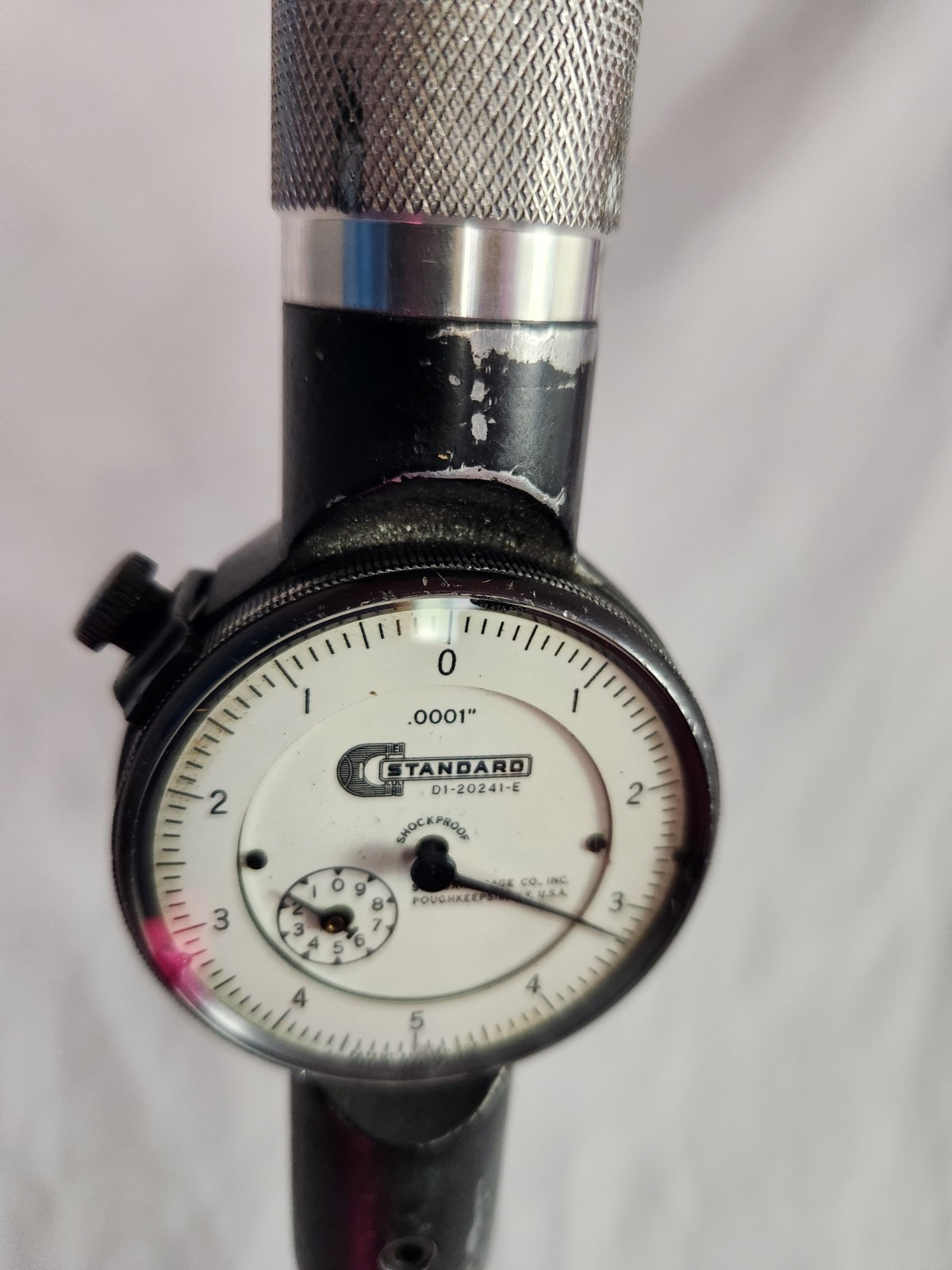 Standard Dial Bore Gage No. 5 Range 3.09″ – 6.125″ W/7 Extensions Wood Box Deep