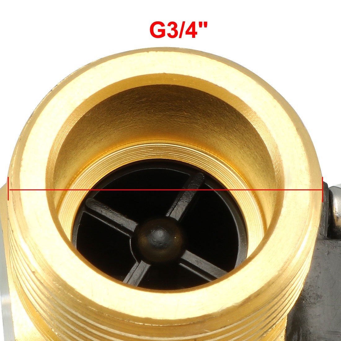 G3/4″ Hall Effect Liquid Water Flow Sensors Switch DC5V 2-45L/min SEN-HZ43WB