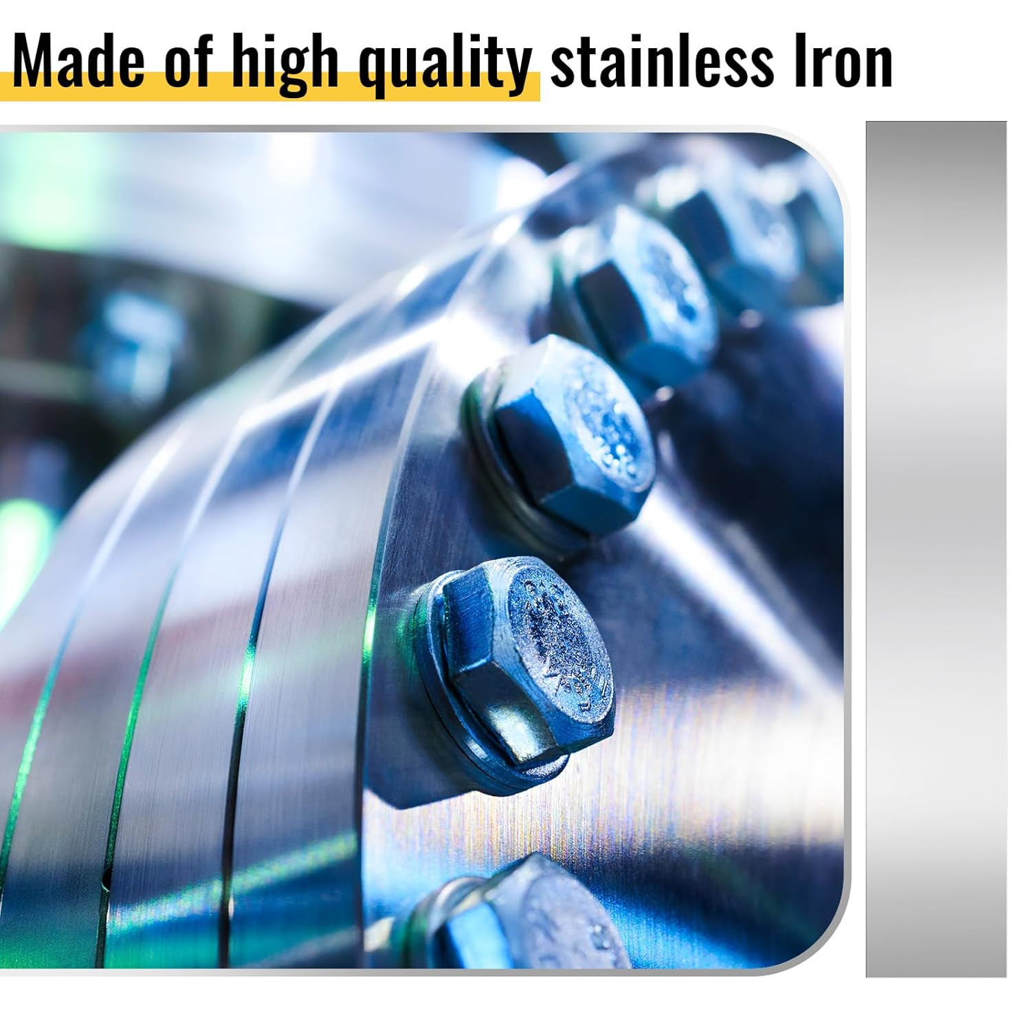 24 Pcs 304 Stainless Steel Strips Shim Stock Metal Shims 1″ Width X 6″ Length As