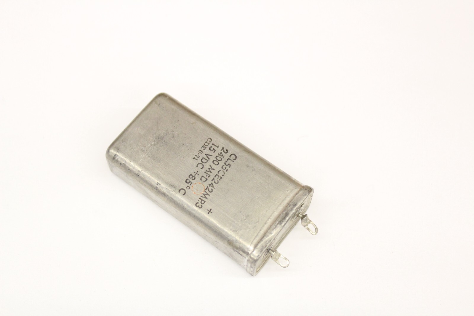 CL55CE242MP3 CDE CAPACITOR 2400UF 15V TANTALUM FOIL RADIAL