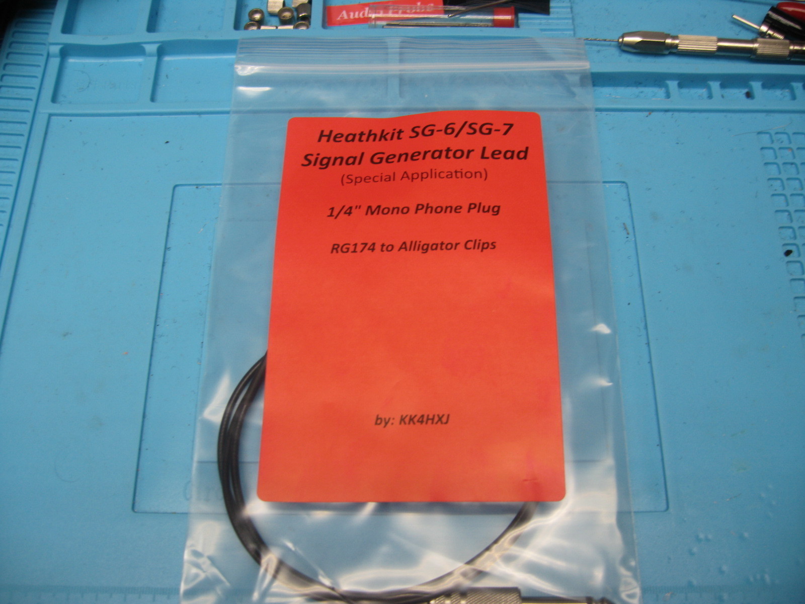Custom Signal Generator Test Lead – Heathkit SG-8/IG-102/BK E-200D/Eico324& more