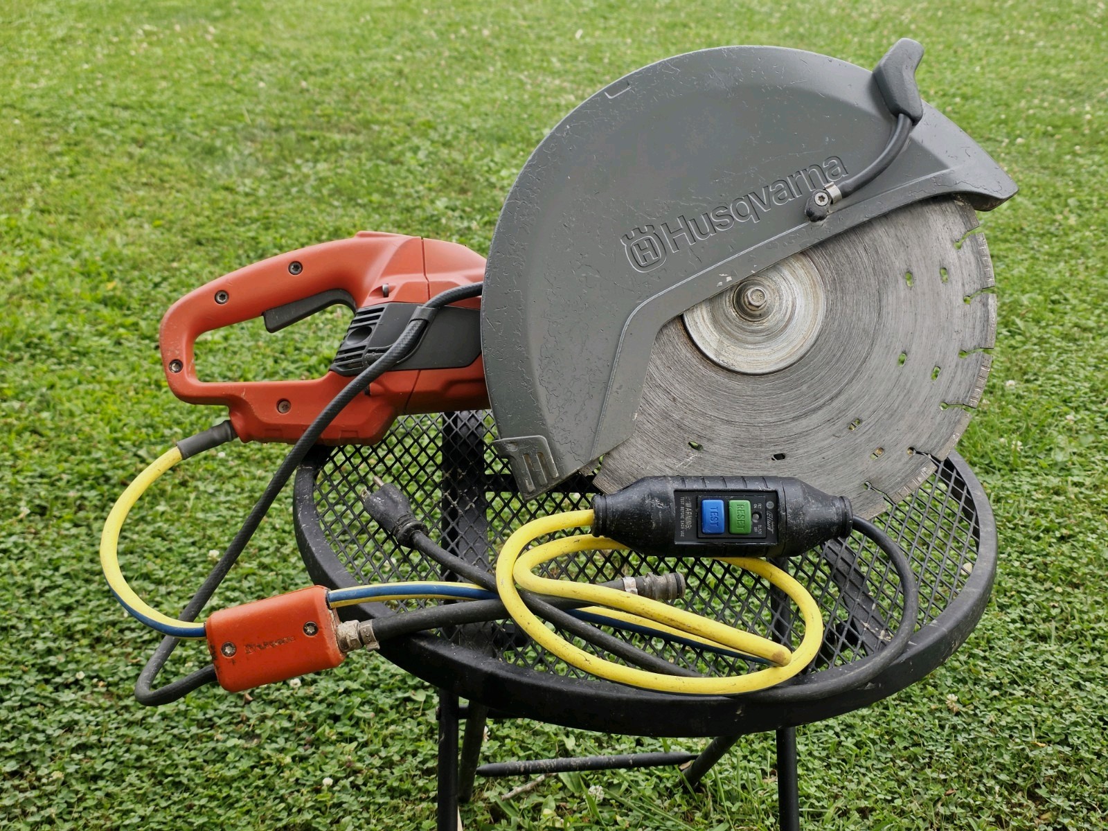 Husqvarna K4000 Wet Electric Cut Off Saw Power Cutter