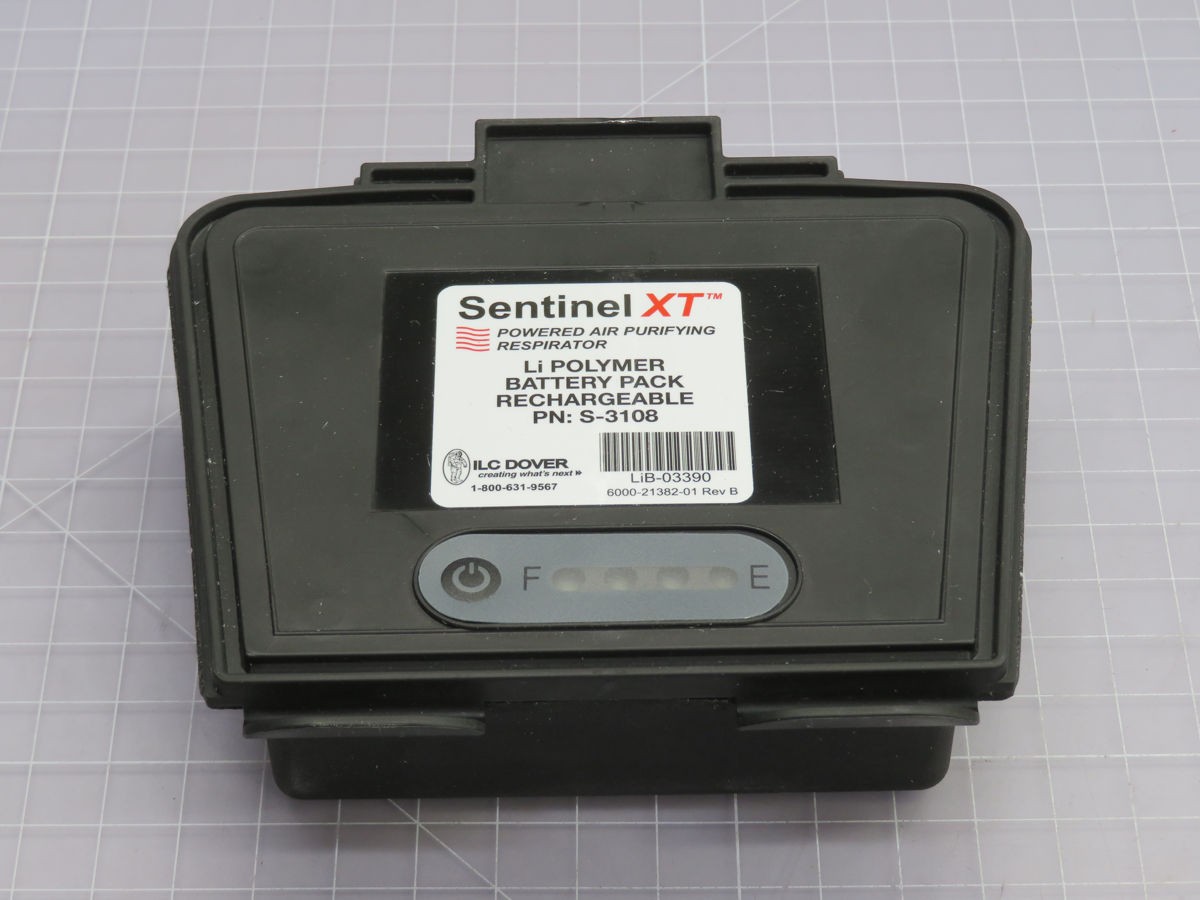 ILC DOVER S-3108 RECHARGEABLE BATTERY PACK T259354