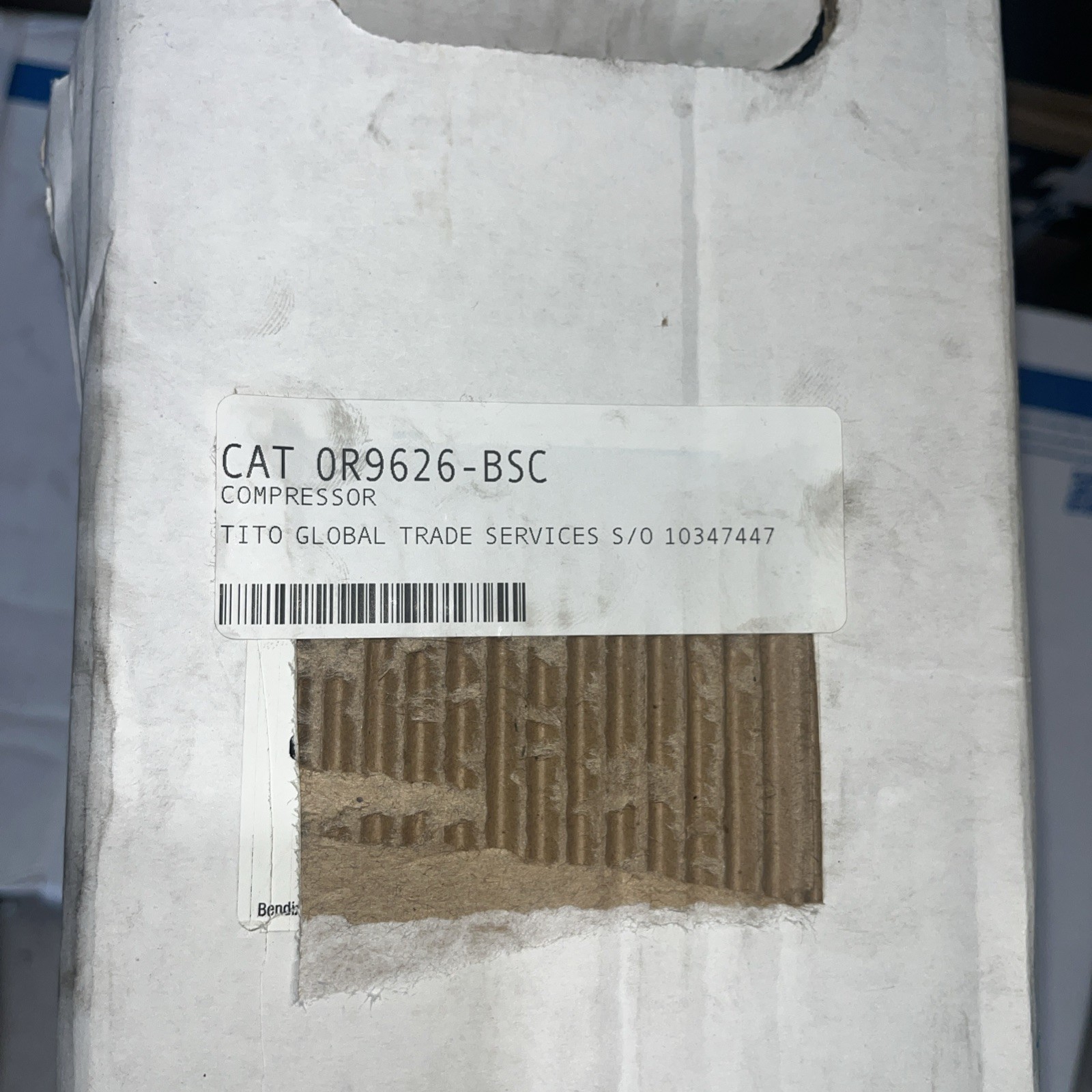 BENDIX TU-FLO 700 AIR BRAKE COMPRESSOR 104715 NOS Bendix Remanufactured USA 🇺🇸