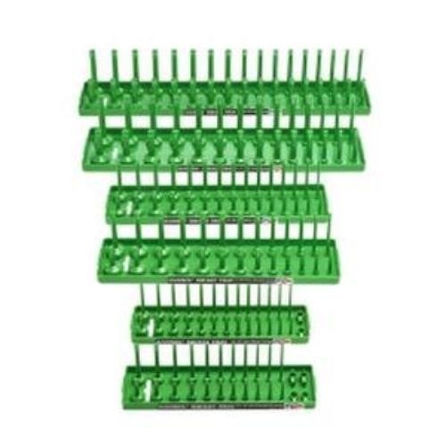 Hansen Global 92001 Socket Tray Six Pack – Green