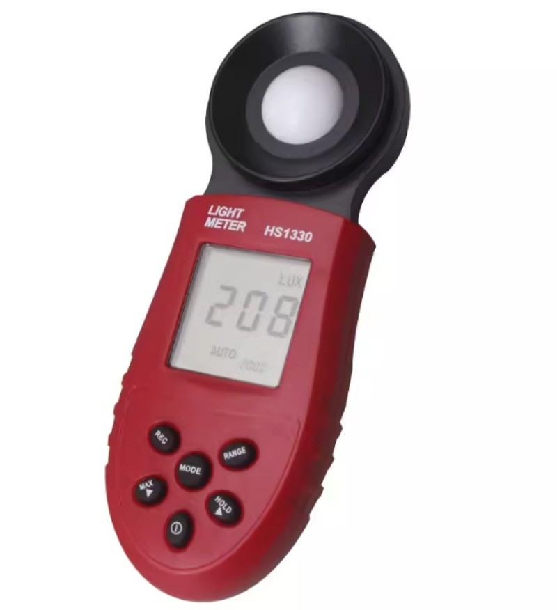 HS1330 Digital Light Luxmeter 1-200,000Lux Luminometer 1Lux 0.1Lux 0.01Lux