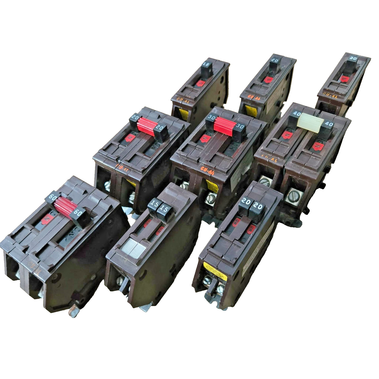 Wadsworth Circuit Breakers Single Pole, Double Pole, Tandem Options – WORKING