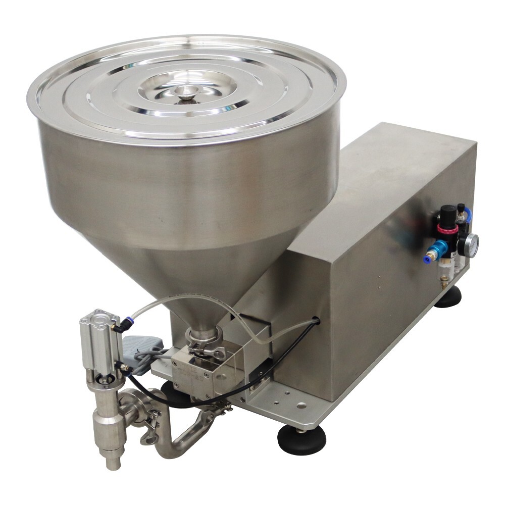 Open Box! 110V 5-50000ml Gear Pump Paste Liquid Filling Machine w/Touch Screen