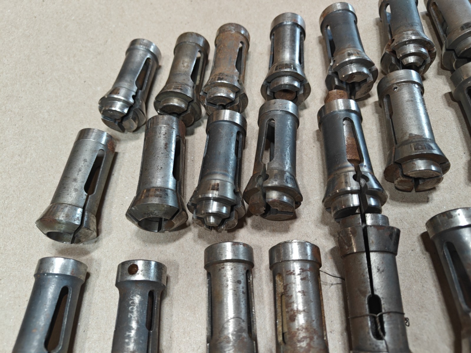 Lot Of 65, CNC Lathe Hardinge Nose Hex Collets Screw Machine Tools 🇺🇲