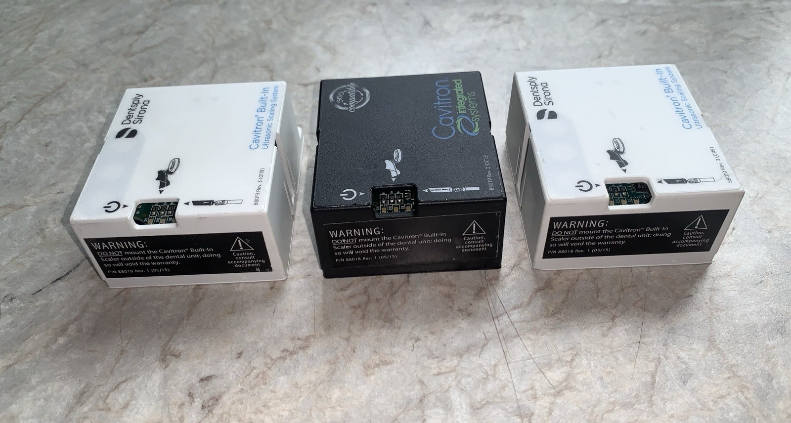 Cavitron Built-In Ultrasonic Scaler GEN-139 Dentsply – UNTESTED – Lot of 3