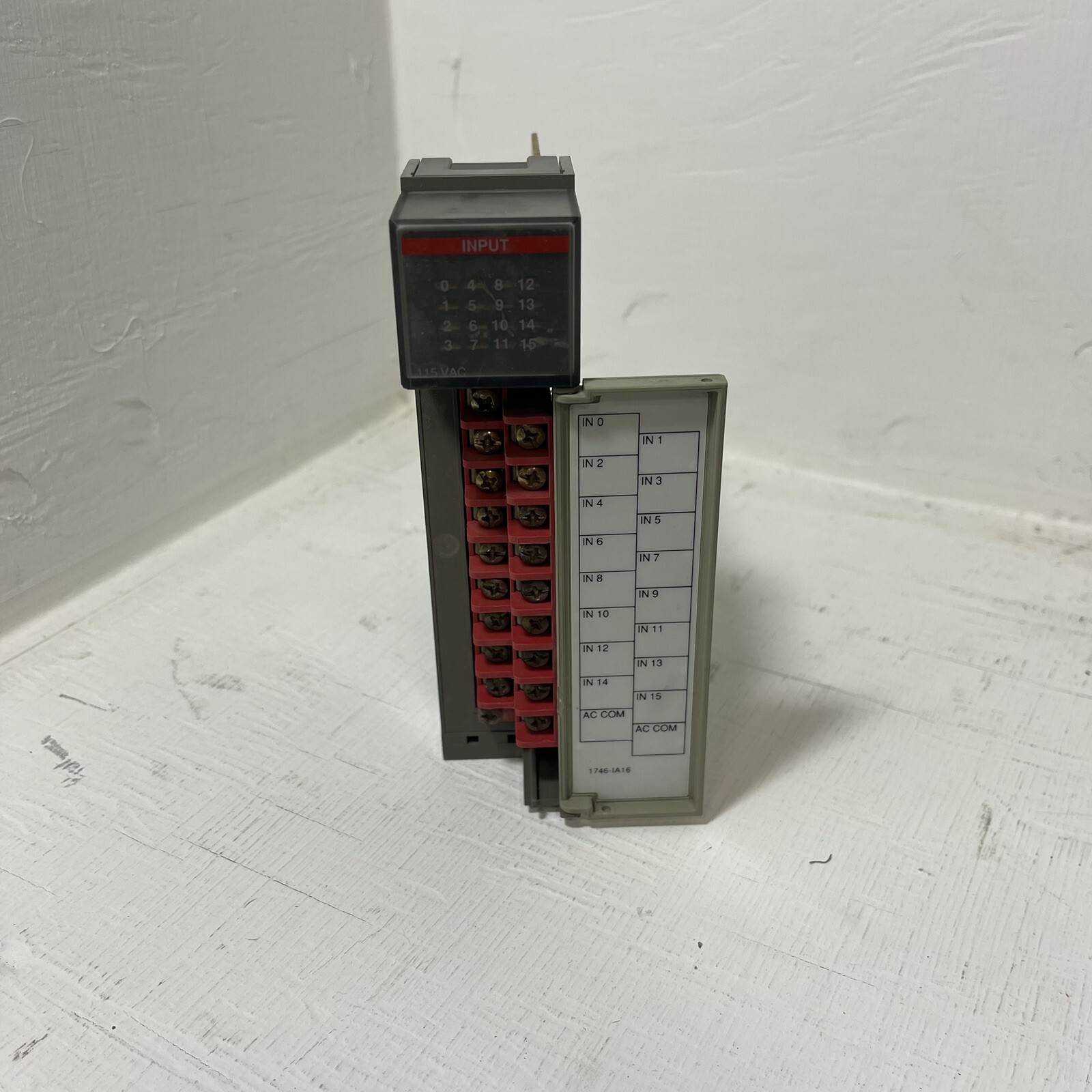 Allen Bradley 1746-IA16 Series C Input Module PLC Card I/O 1746-1A16 Ser C AB