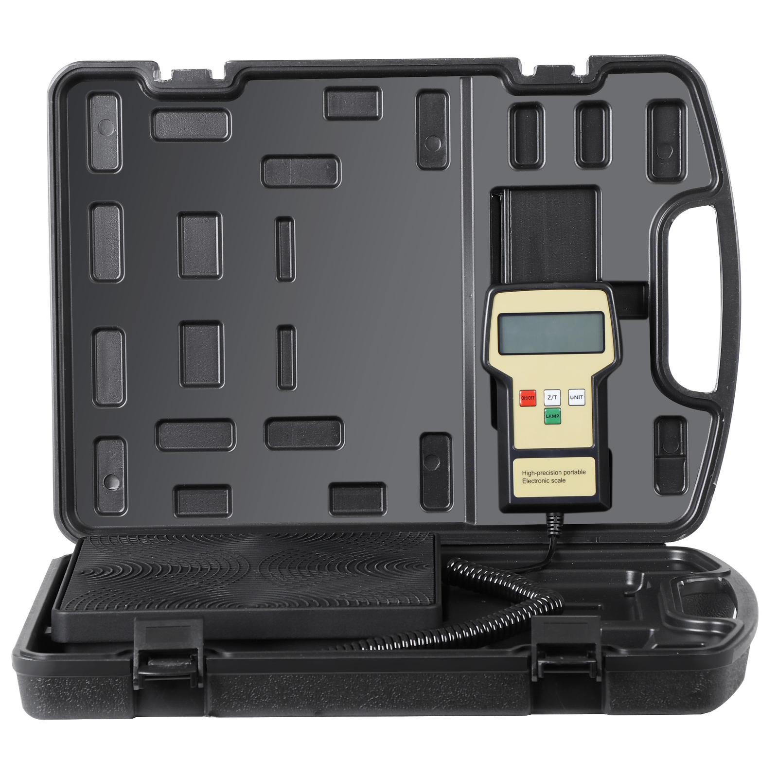 Electronic Digital Refrigerant Charging Weight Scale with Case for HVAC 220LB