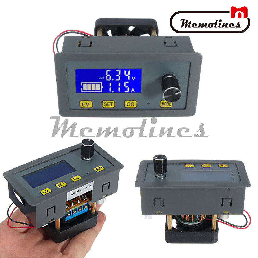 5A Adjustable Digital DC 6V-32V to 0-32V Step Down LCD Power Supply Module