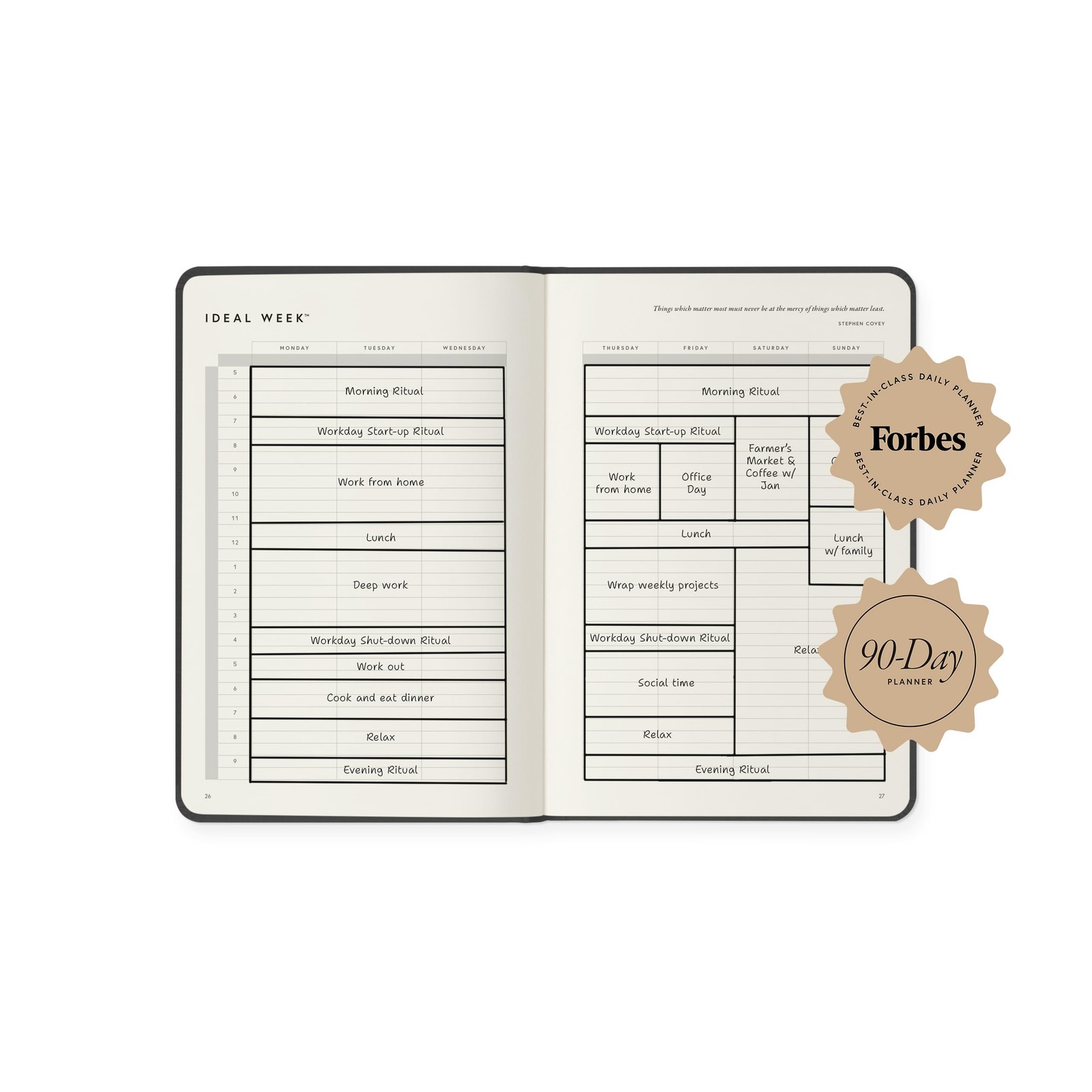Full Focus Navy Linen Planner by Michael Hyatt – The #1 6 x 9 inches,
