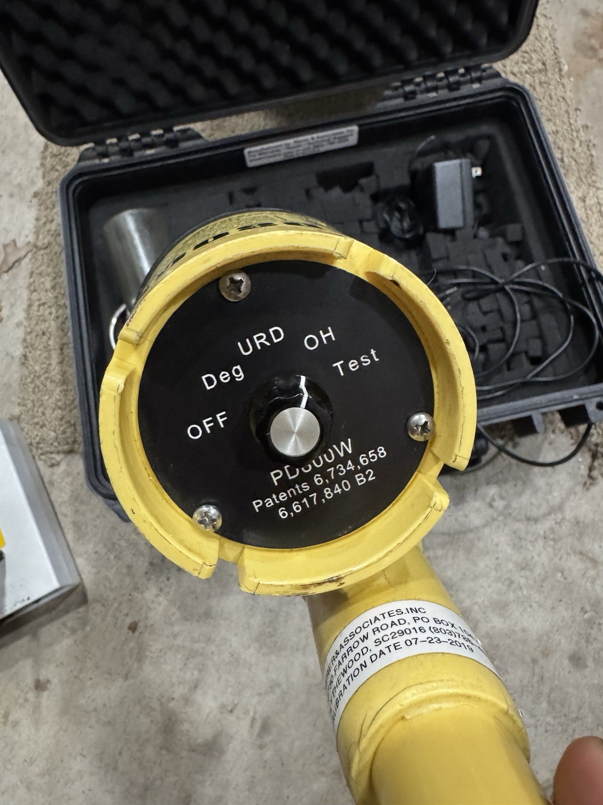 Bierer PD800W Phasing Voltage Meter Tester Phasing Ranger I w/ Black Case #850