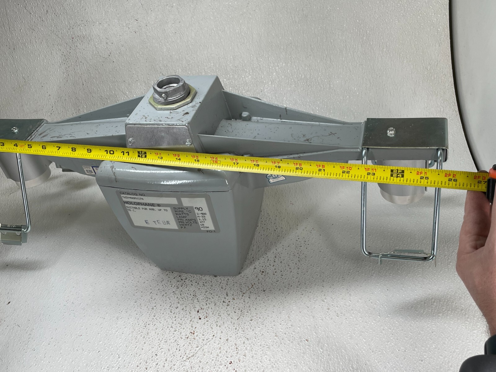 HOLOPHANE TWIN-400MV-27-A Twin Series High Bay, 277V, (2) 400W, 60Hz