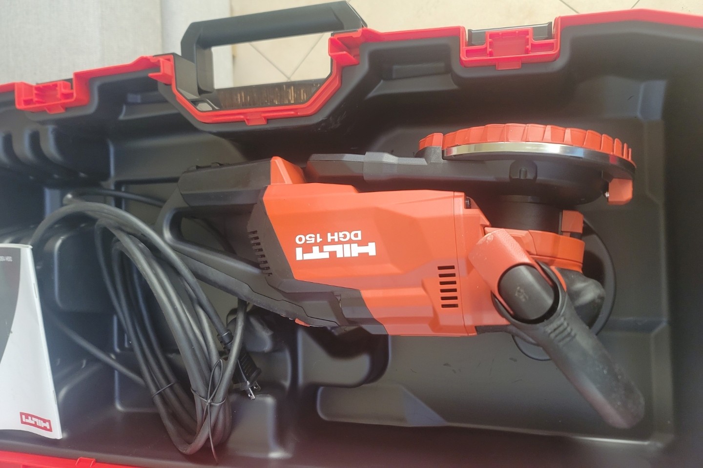 HILTI DGH 150 120 Volt 6″ Corded Brushless Concrete Diamond Angle Grinder