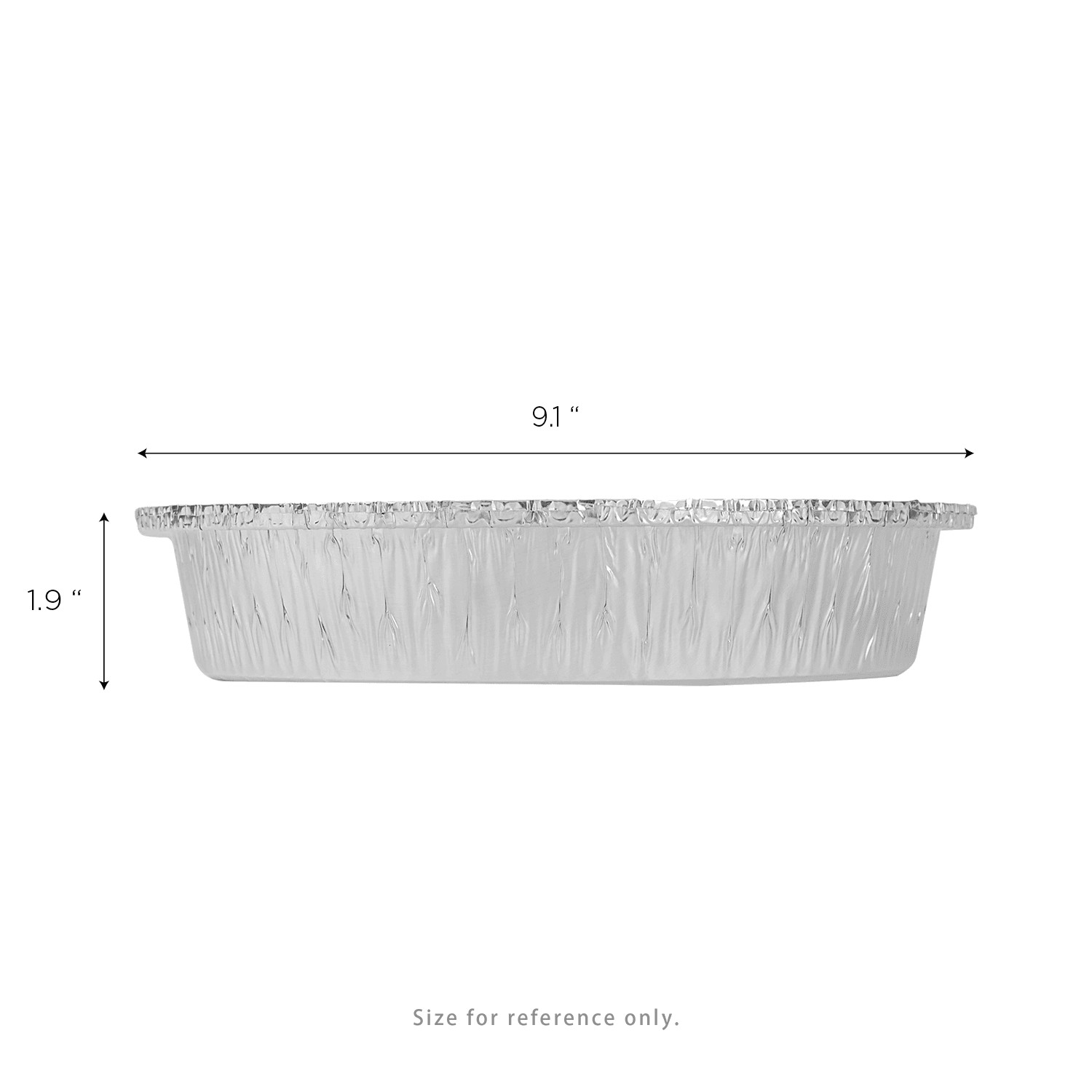 Karat 9″ Round Aluminum Foil Containers, AF-CR09