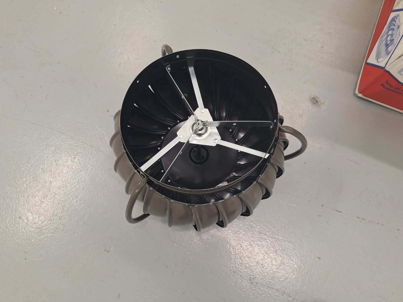 Master flow GT12E 12″ Galvanized Externally Braced Replacement Turbine Head New