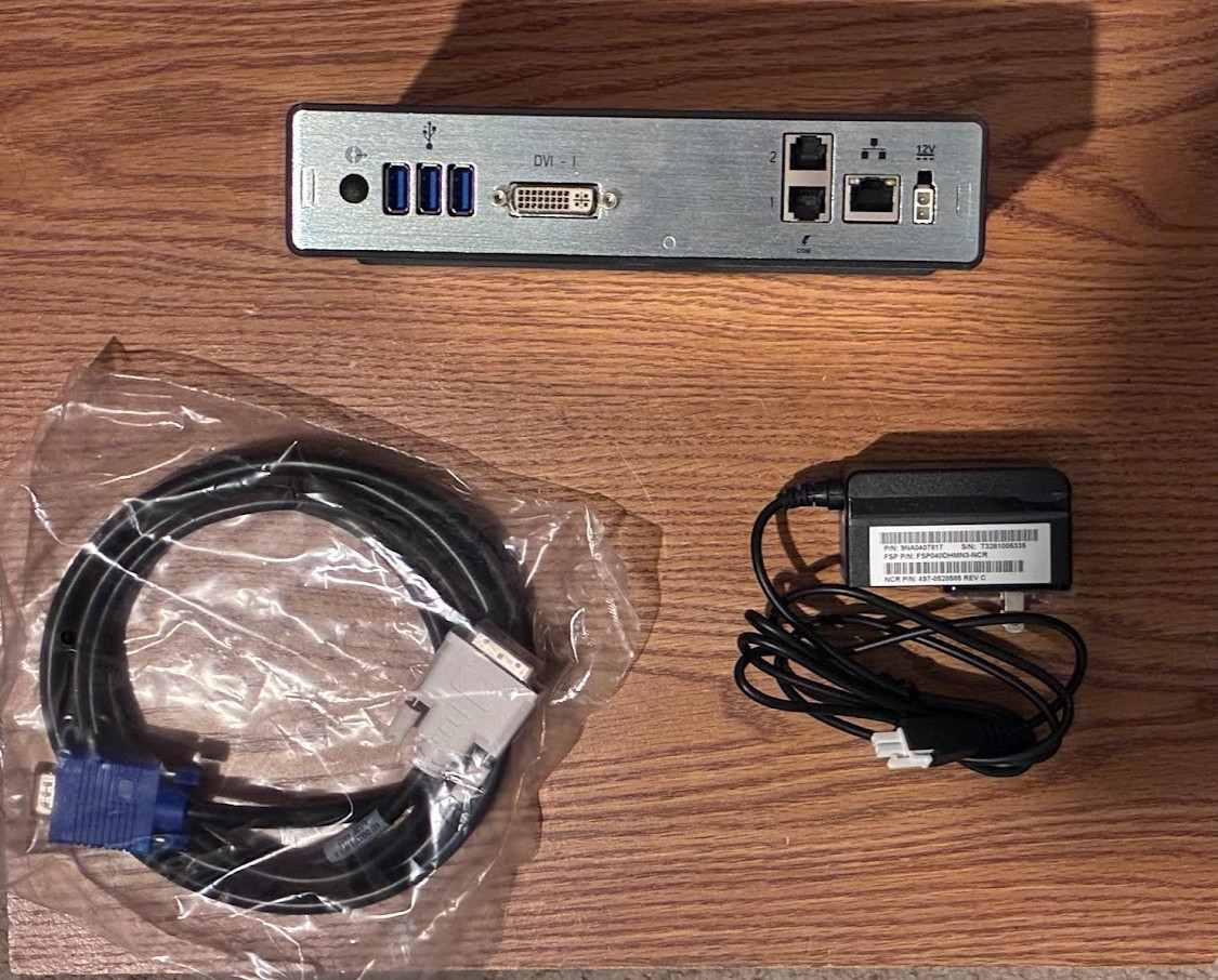 NCR 1924-0022-8801 Kitchen Controller, KC4,8GB, Win 10 OEM Power Supply Included