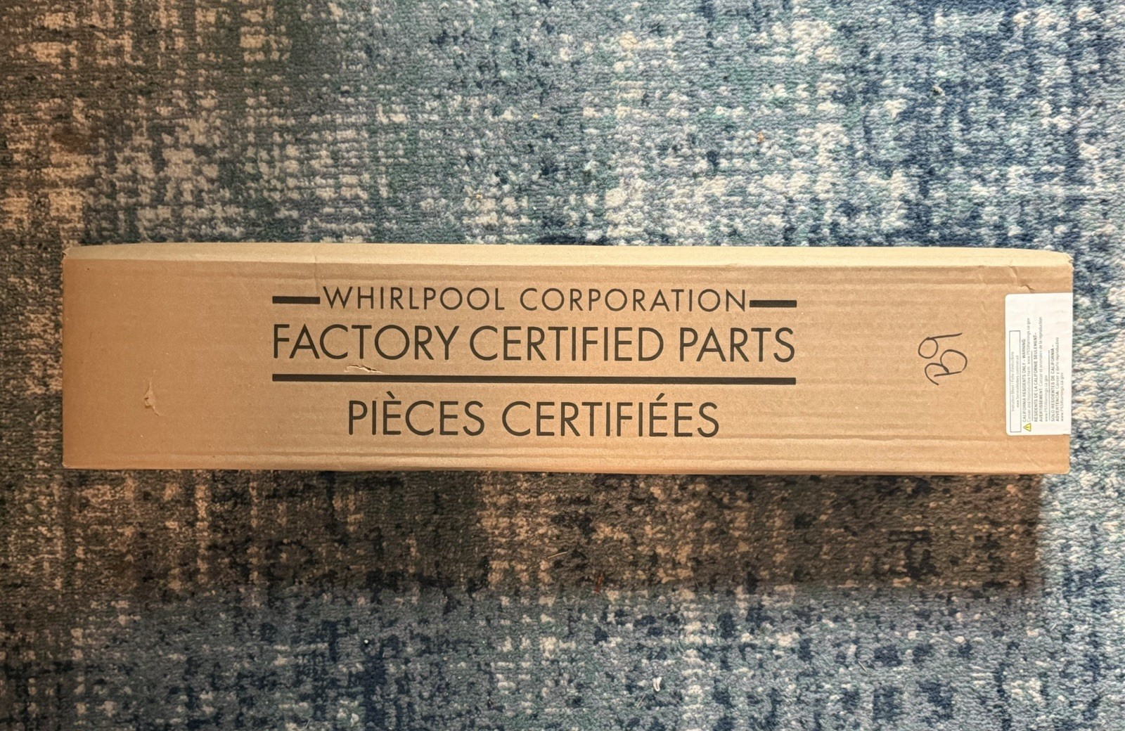 Whirlpool W11160285 Control Panel 1/2″ Plastic Appliance Part