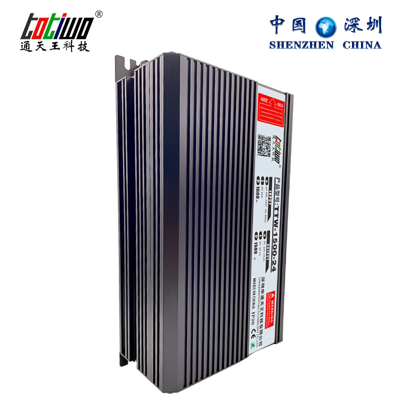 1500W DC 15/20/30/40 Volt 100/75/50/38 Amp LED SMPS Switching Power Supply Black