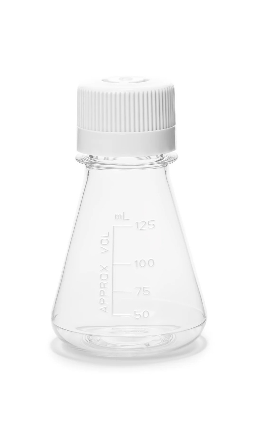 4112-0125 Thermo 125ml PETF Flask Cs 24 Sterile Expi 2025