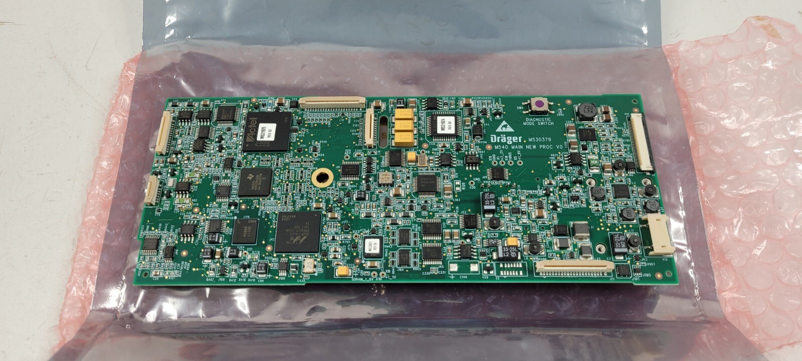 DRAGER M540 MAIN NEW PROC V0 MS30379 REPLACEMENT PCB
