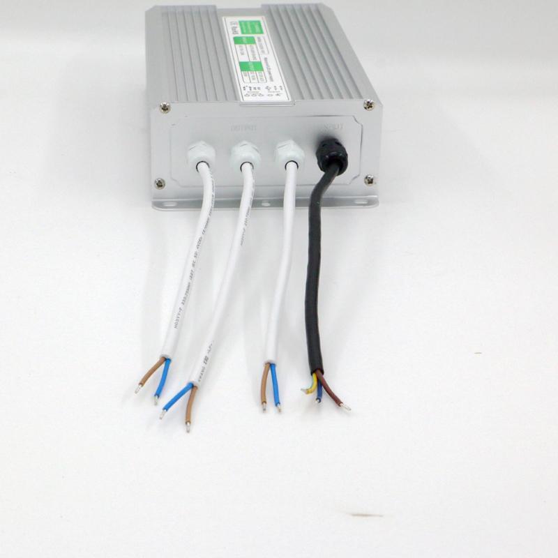 200W Led Driver Waterproof IP67 Power Supply DC 12V 16.7A for LED Strip Lights