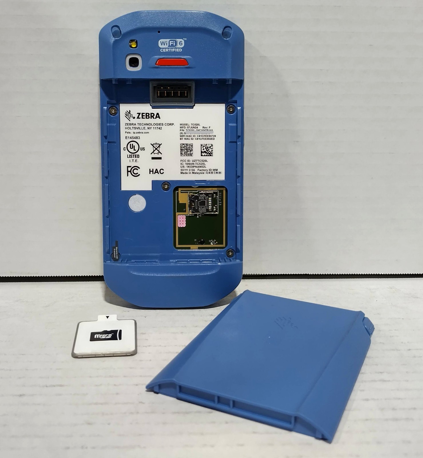 Zebra TX52ax TC520L Mobile Computer Scanner Android 13 64GB Tested and Reset