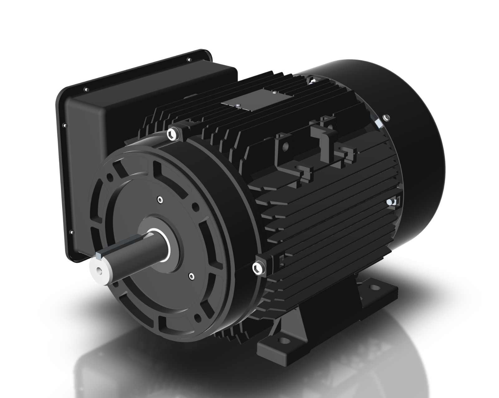 Techtop Cobra Electric Motor 10 HP 1800 Rpm 1-PH 230 Volt 215T Frame