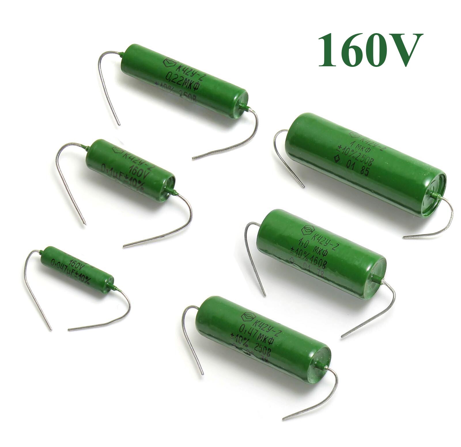 PIO Capacitors 0.047uF – 1uf 160V K42Y-2 Paper in Oil Variations USSR NOS