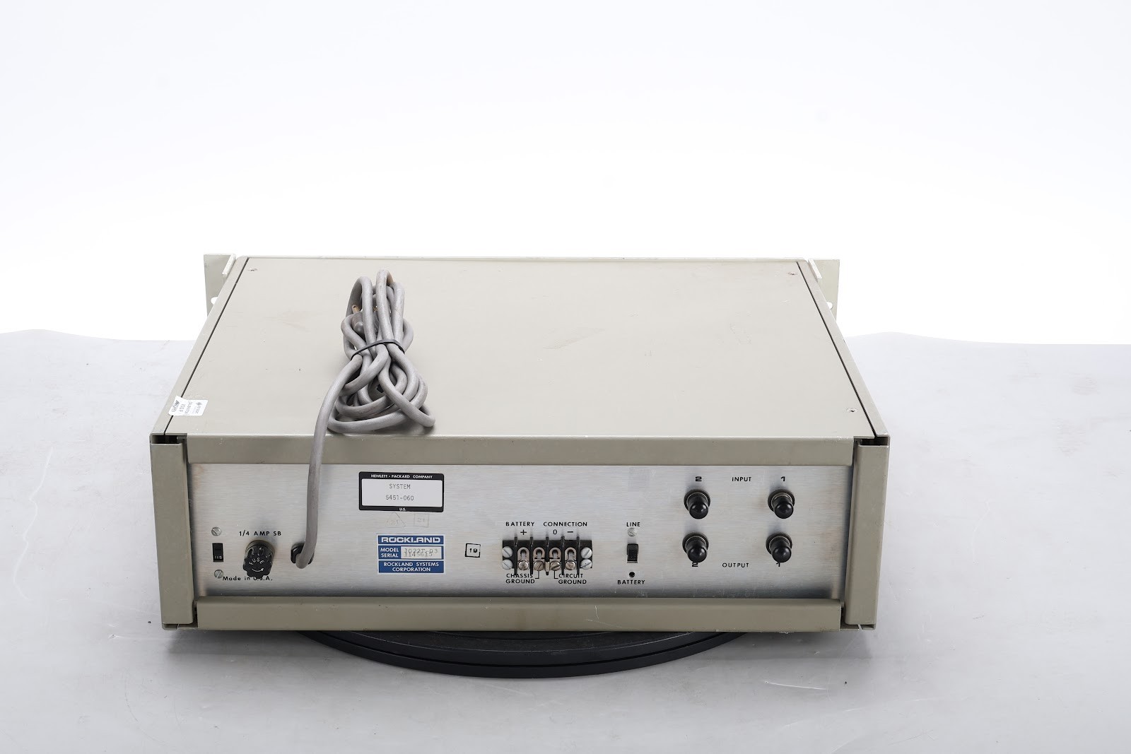 Rockland 1022F-03 Dual HI / LO Filter With Rack Ears – Fair Condition