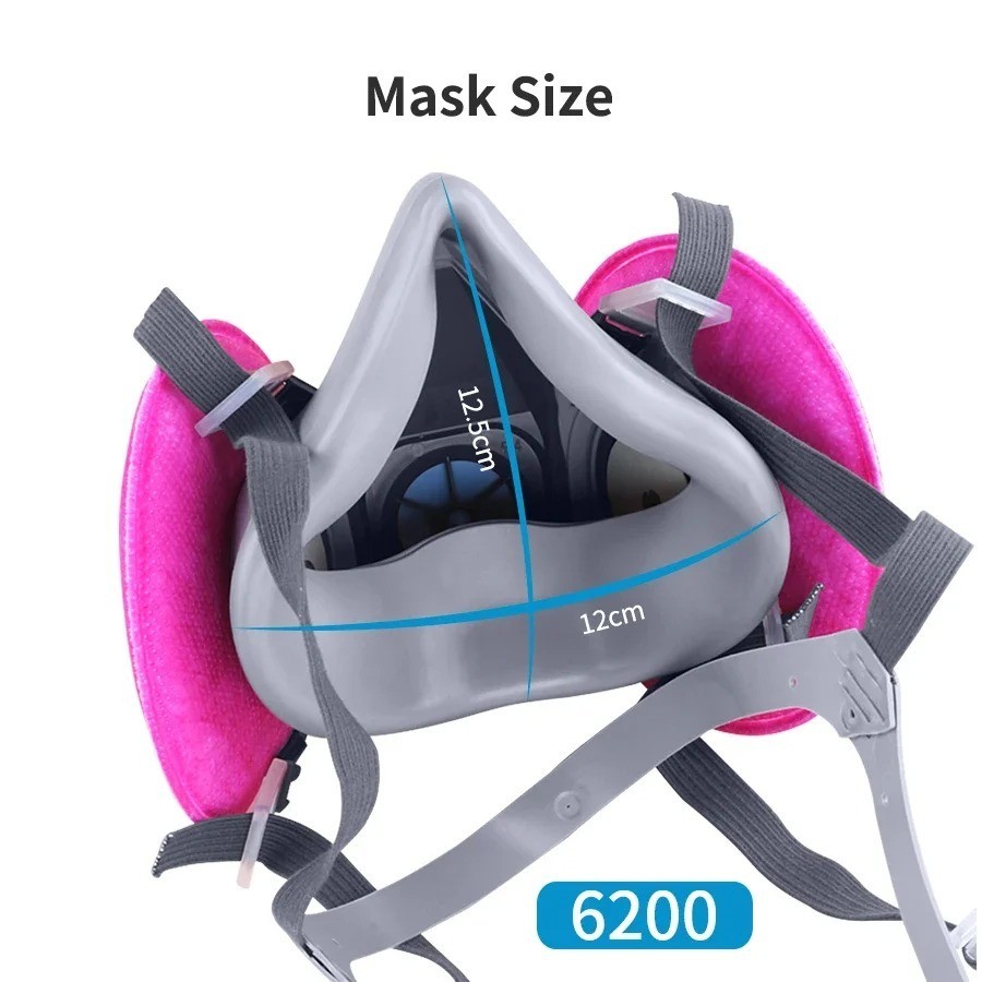 Half Face Respirator Mask P100 Particulate Welding Painting Dust Construction US