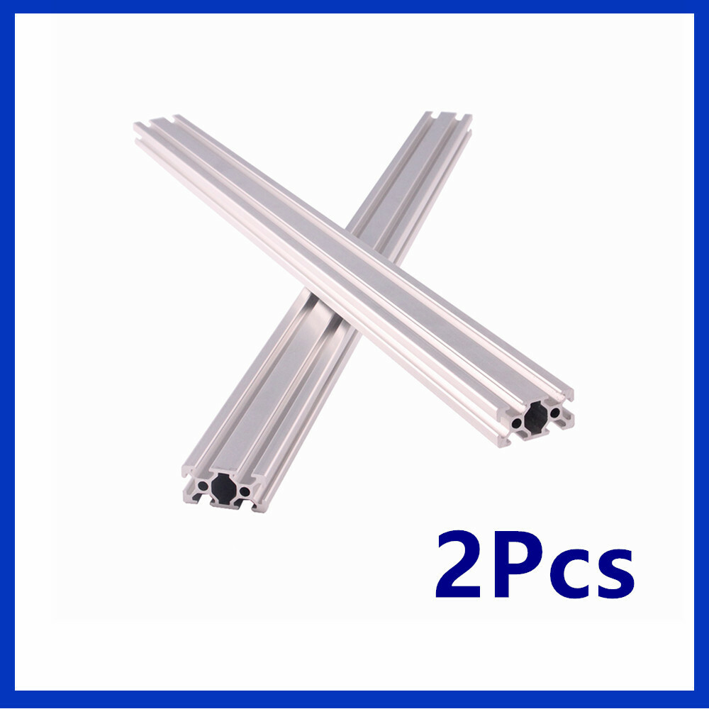 2/4/6/8Pcs 300mm-2000mm 2020 Aluminium Extrusion T-Slot 6 Profile CNC 3D Printer