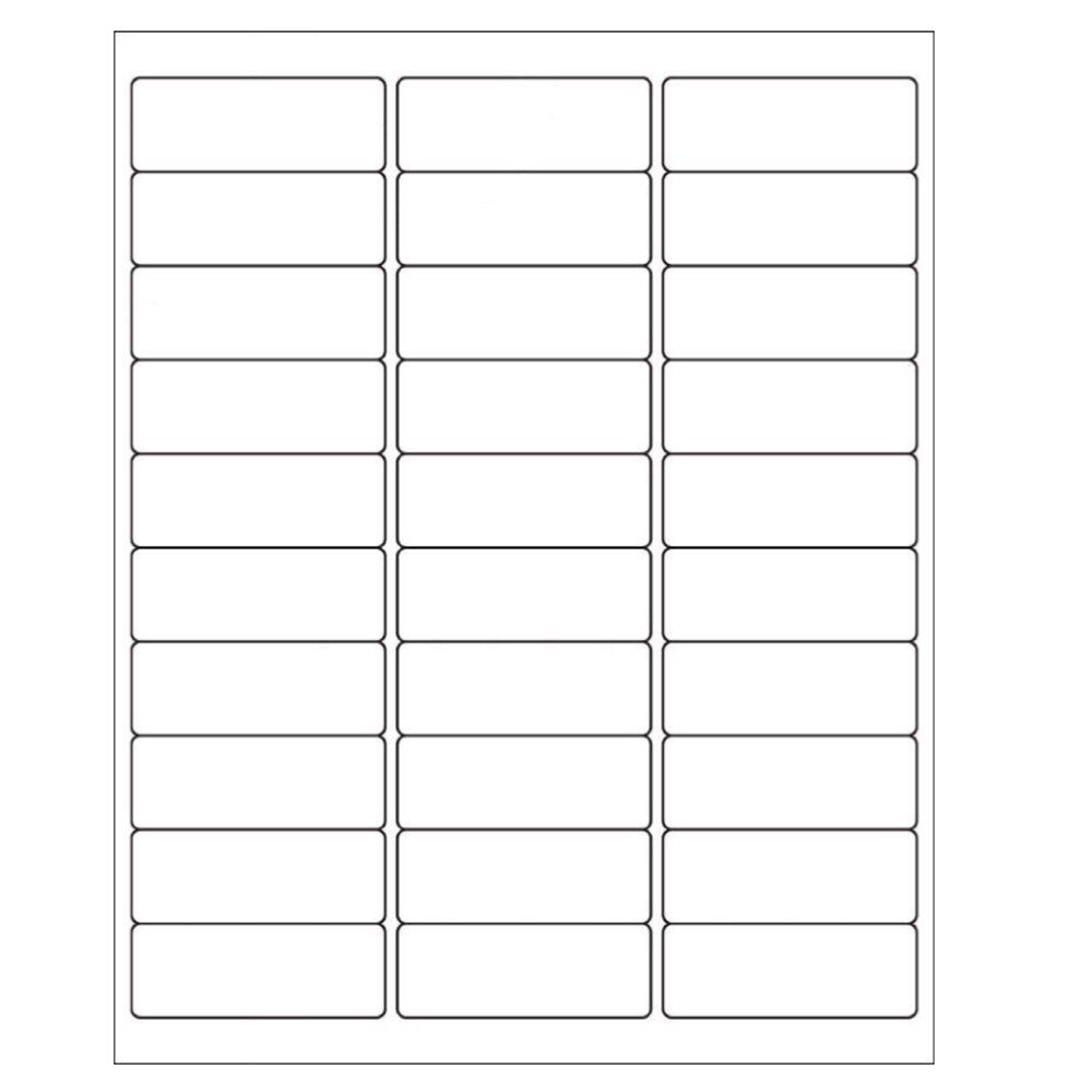 100-2000 Sheet Mailing Address Barcode Shipping Label Self Adhesive 30 Per Sheet