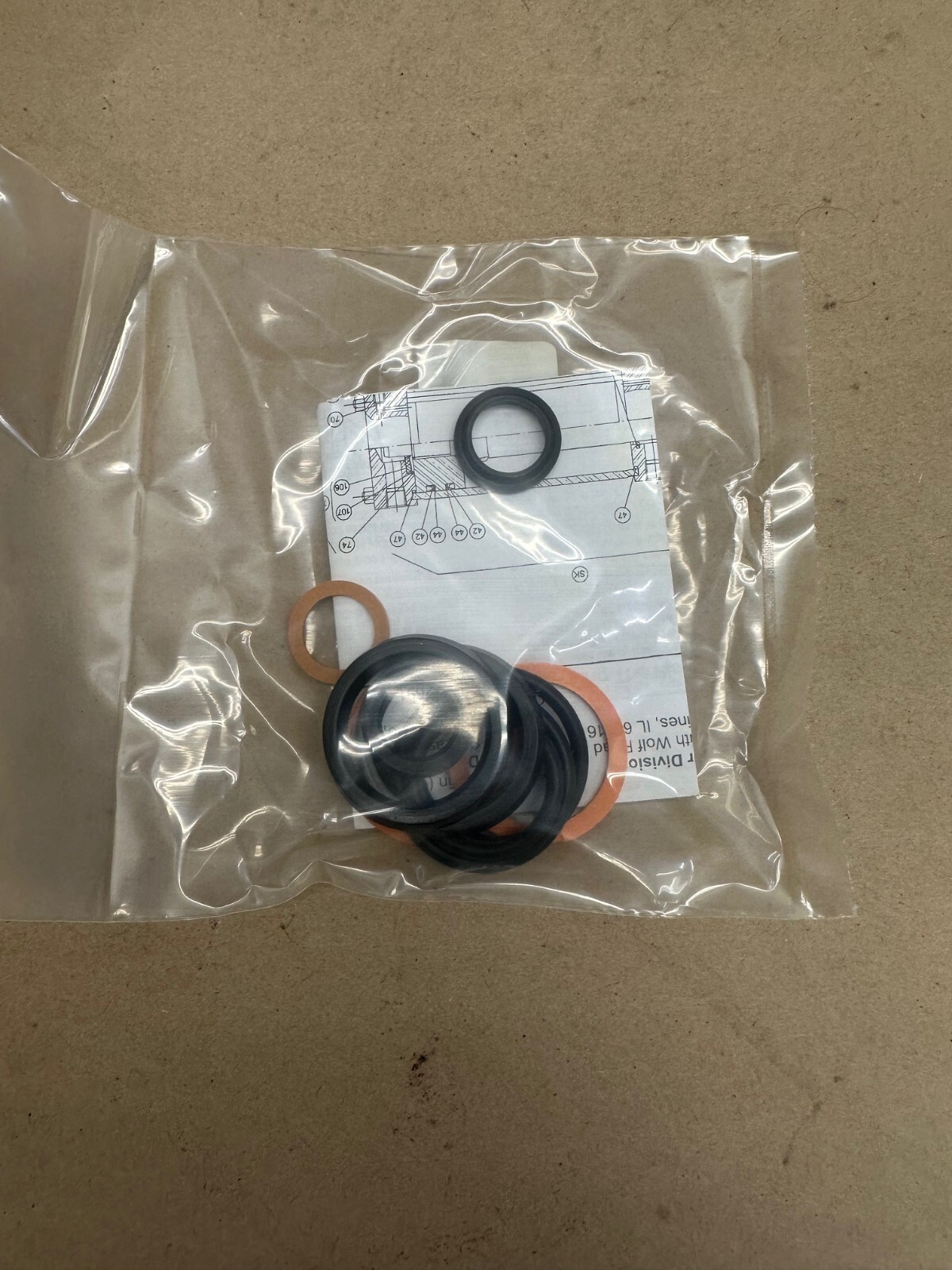 Parker SKL7001MA1 2 Rod Seal Kit