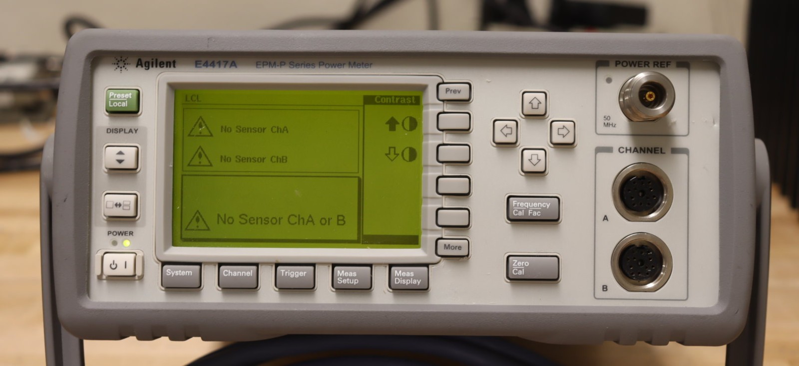 Keysight E4417A EPM-P Peak/Average Dual Power Meter w/2x E9288A Cable Qty GOOD