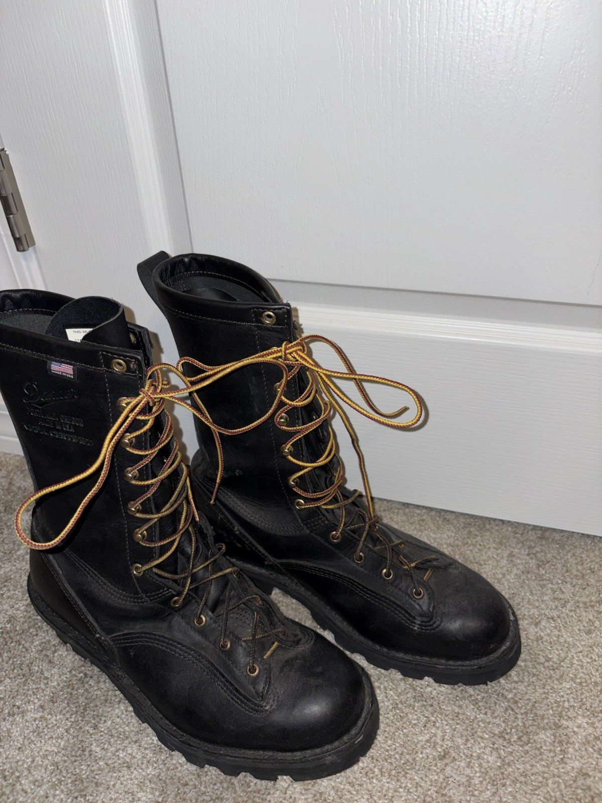 Danner Flashpoint II 10″ Black EH Firefighting Boots Men’s 11 Wide 18102