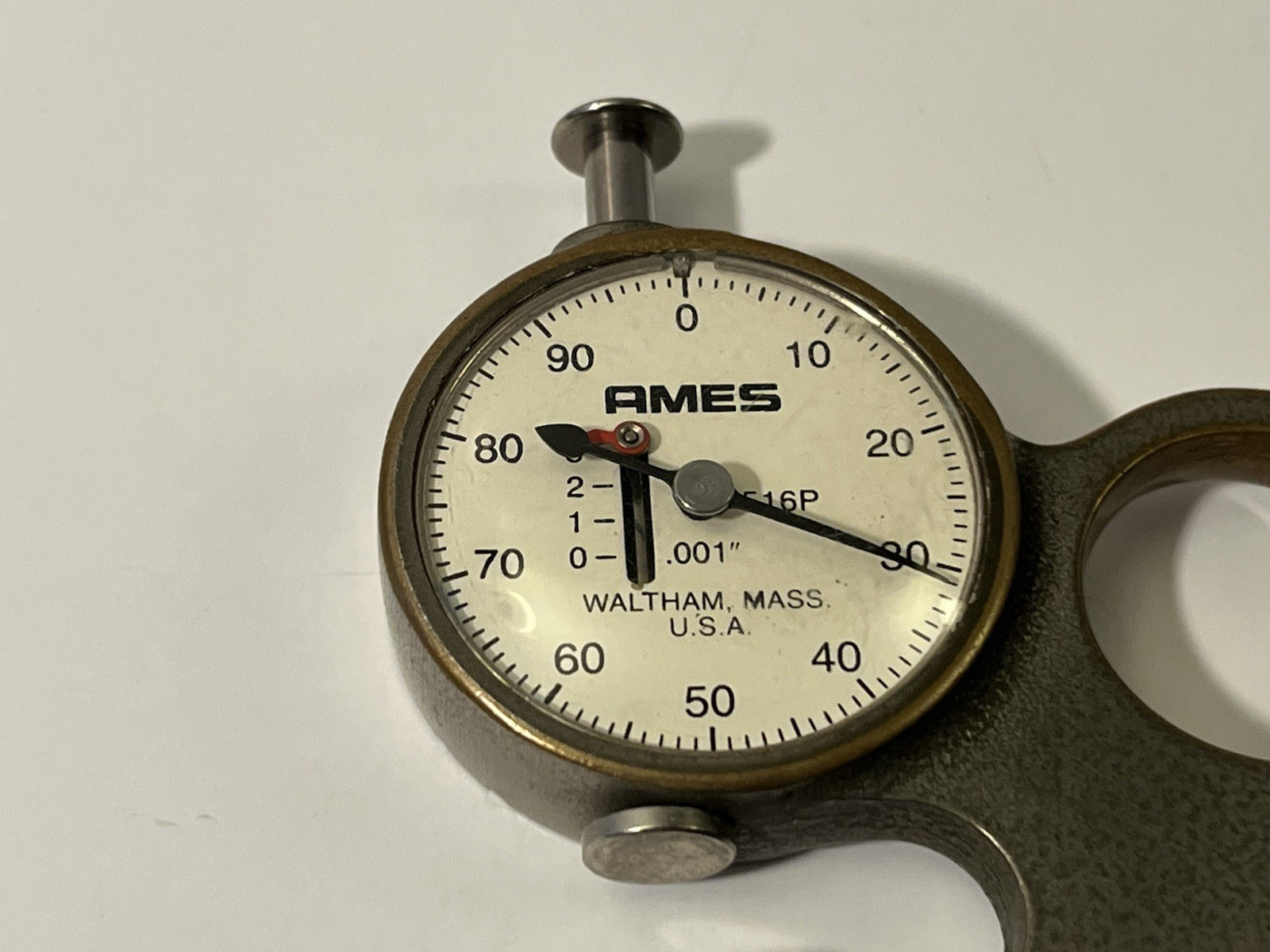 AMES 516P Pocket Thickness Gauge Made in Waltham Mass USA