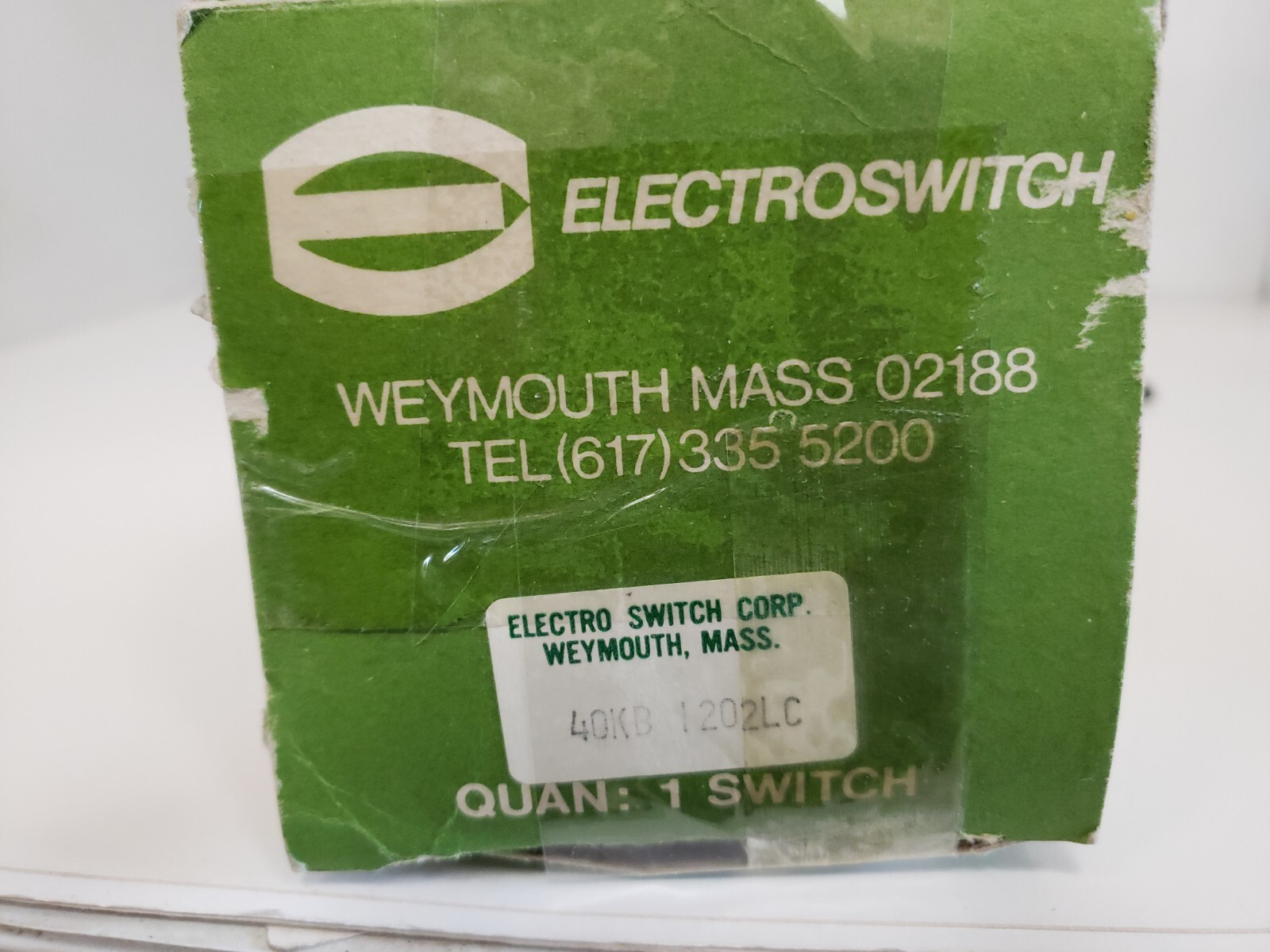 ELECTROSWITCH 40KB 1202LC ROTARY CAM SWITCH 32A 600VAC NIB