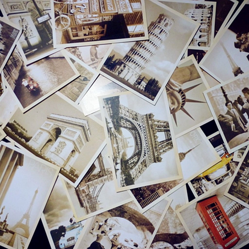DreamHigh Collectable Vintage Postcards 4 x 6 inches, as the pictures show