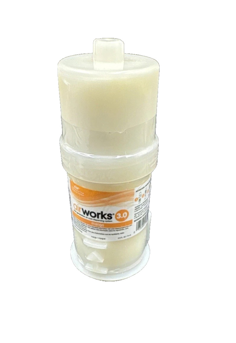 Airworks 3.0 Passive Air Freshener Refill, 2.5 Fl Oz, Mango, (Pack Of 6)