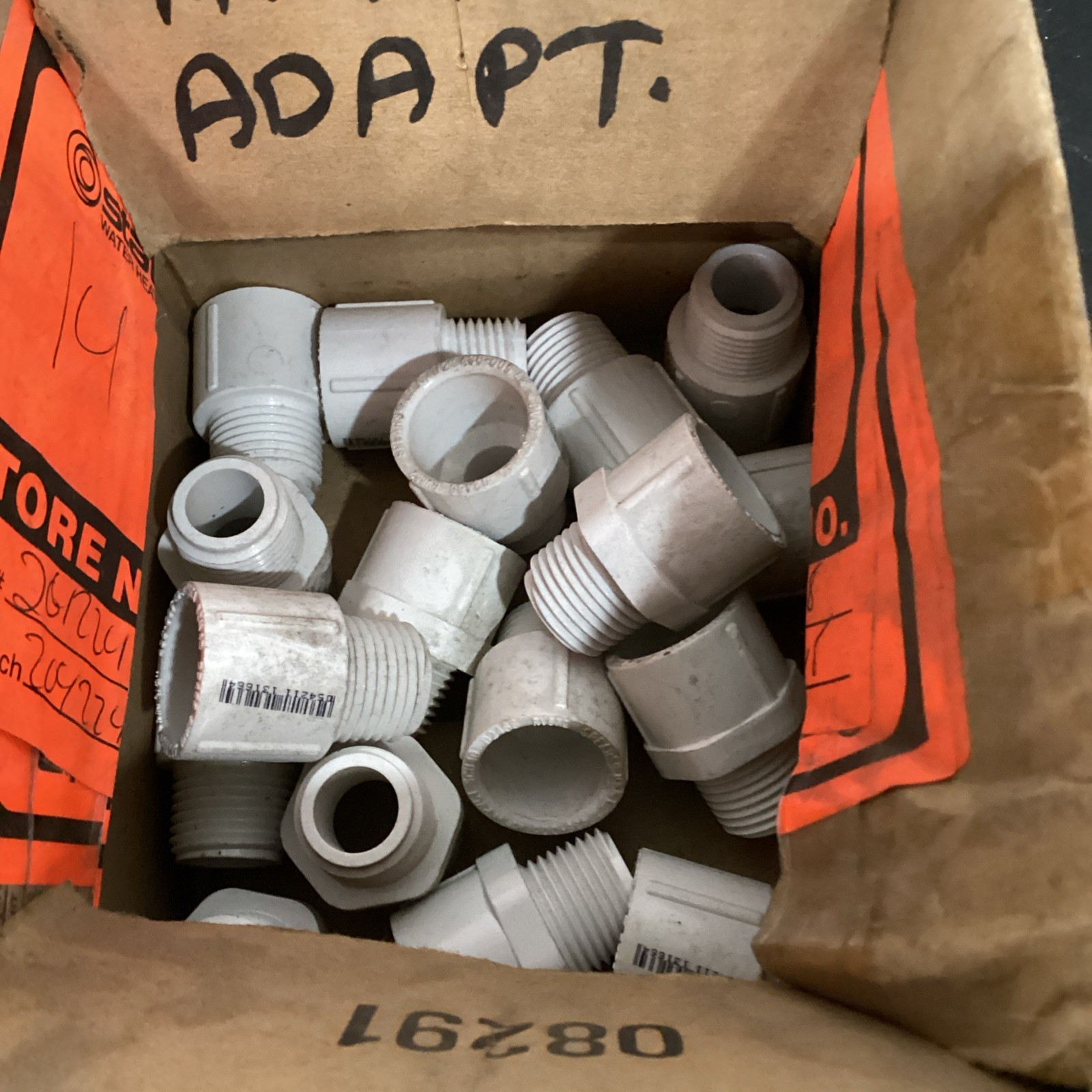 SPEARS 1/2” PVC Male Adapter Schedule 40 LOT OF 17 436-005