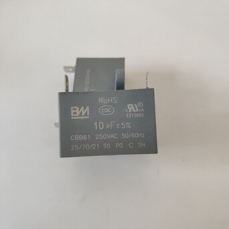 2PCS CBB61 250V 4/5/6/8/10/15/20/25/40 UF Fan Motor RUN Capacitor 2 PINS 250VAC