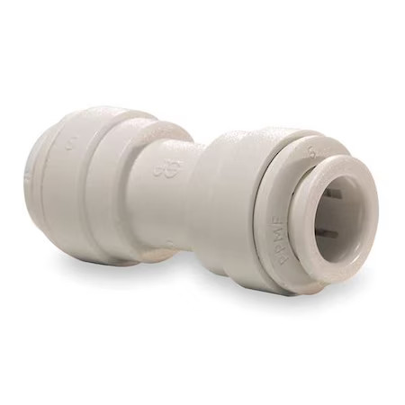 John Guest Ppm0408w-Pk10 Push-Fit Adapter Fitting, 5/16 In Tube Size,