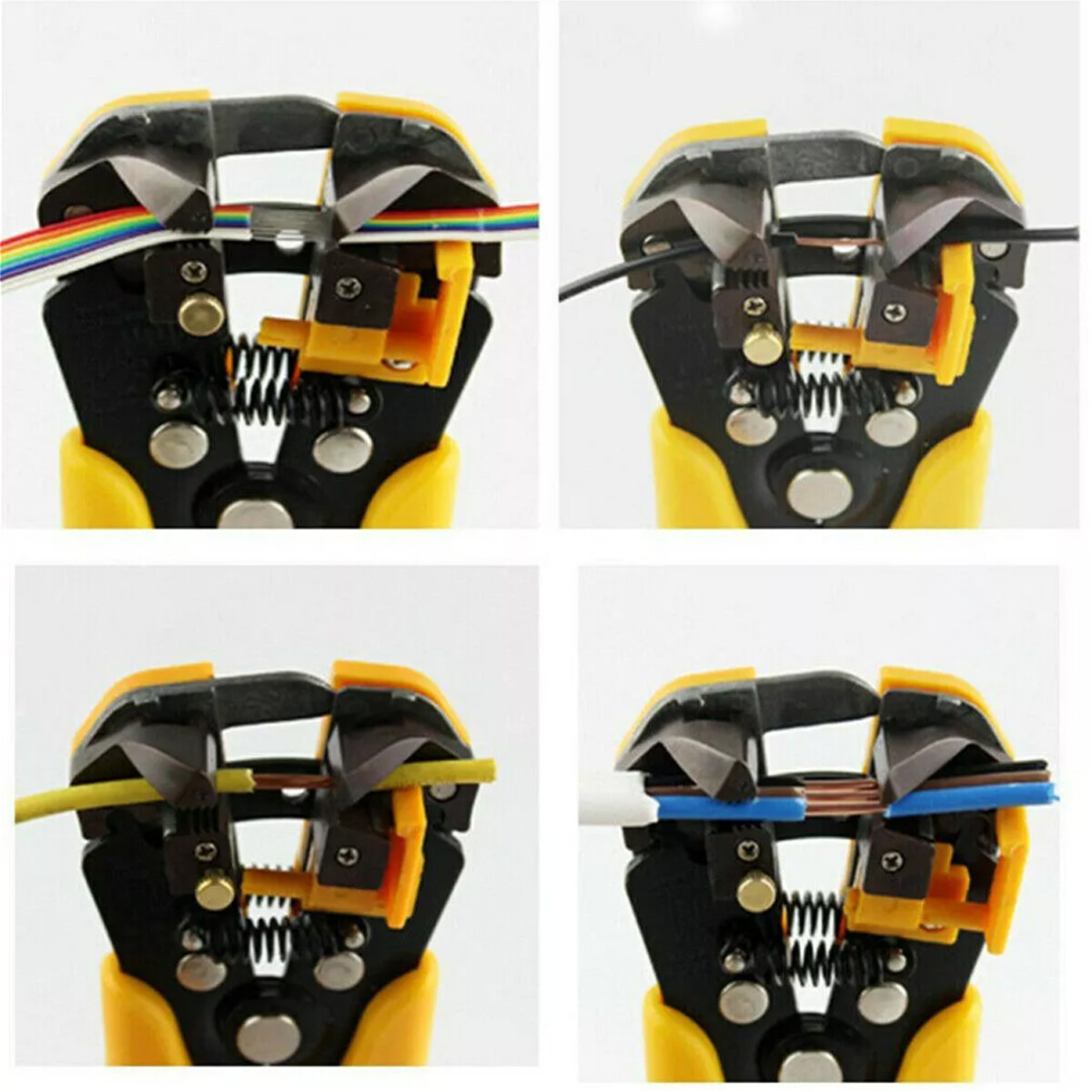 Ratchet Crimper Plier Crimping Tool Cable Wire Connectors Electrical Terminals
