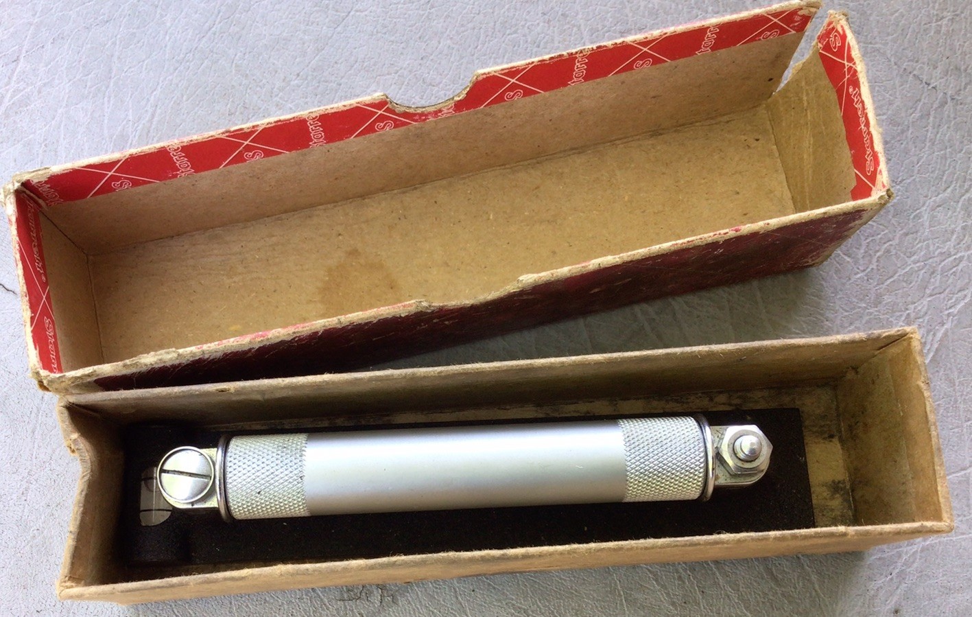 Starrett No. 98-6″ Precision Machinist 2-Way Level Made In USA Good Condition