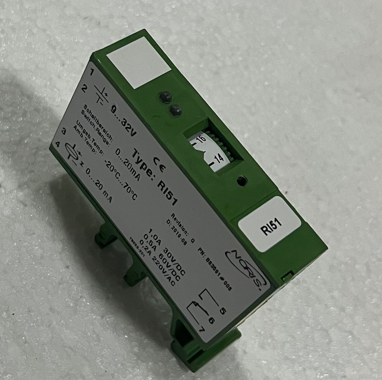 Noris Ri51 Limit Value Switch For Frequency 9-32v