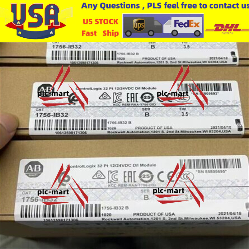 1PC NEW Allen-Bradley 1756-IB32 Real US stock